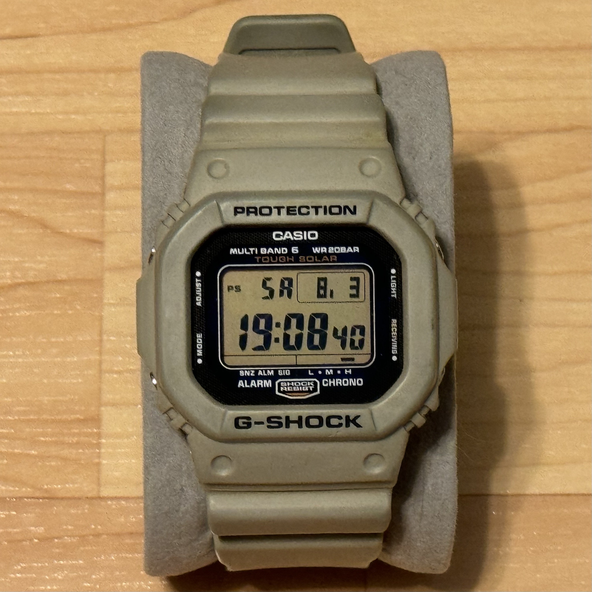 WTS] Casio G-Shock GW-M5610SD-8 Desert Sand Tan Beige Tough Solar