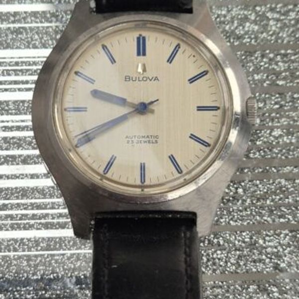 Fabulous Working Mens 1972 Bulova Automatic Watch WatchCharts Marketplace