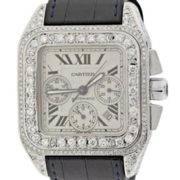 cartier santos 100 xl chronograph 2740