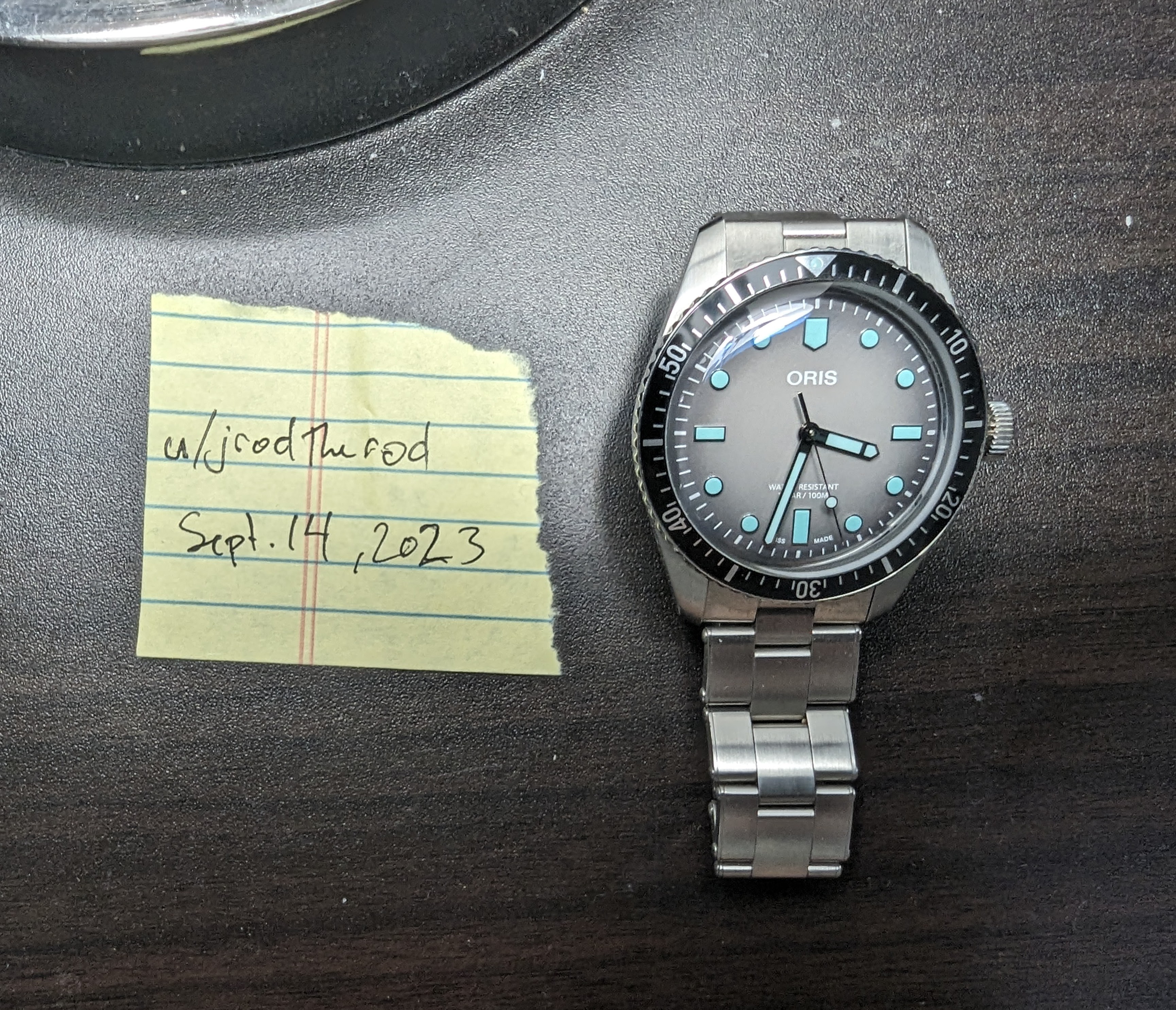 WTS] Oris Divers Sixty-Five 65 Glow Bracelet & Strap REDUCED- $1250   WatchCharts