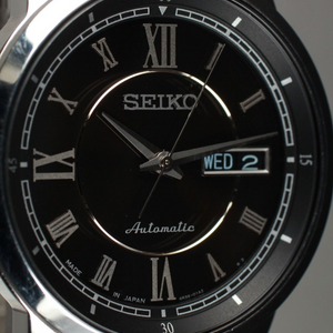 EXC 5 SEIKO Presage 4R36 00Y0 SARY029 24Jewels Men s Watch Black