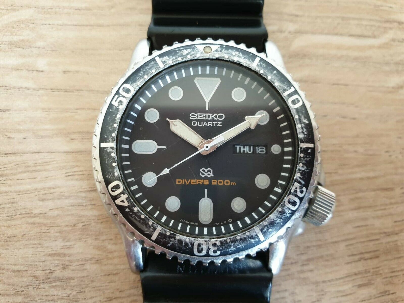 Vintage SEIKO 5H26-7A10 Scuba DIver