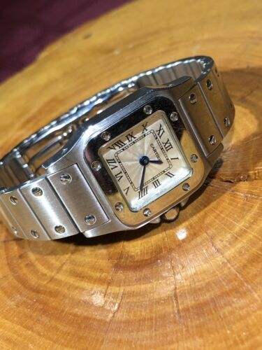 sanlosde cartier quartz swiss made