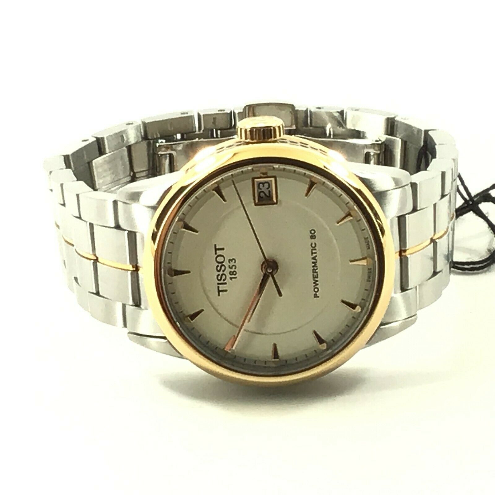 Tissot Lady Luxury Powermatic 80 Ivory Dial Ladies Watch