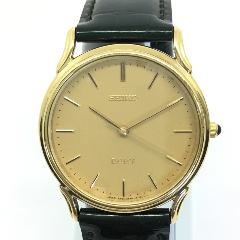SEIKO [Seiko] DOLCE Dolce Men's Watch Quartz Watch Case 18KT Solid