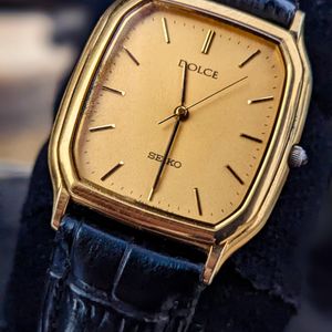 WTS] JDM Seiko Dolce tank vintage 1992 gold plated 5e31-5830