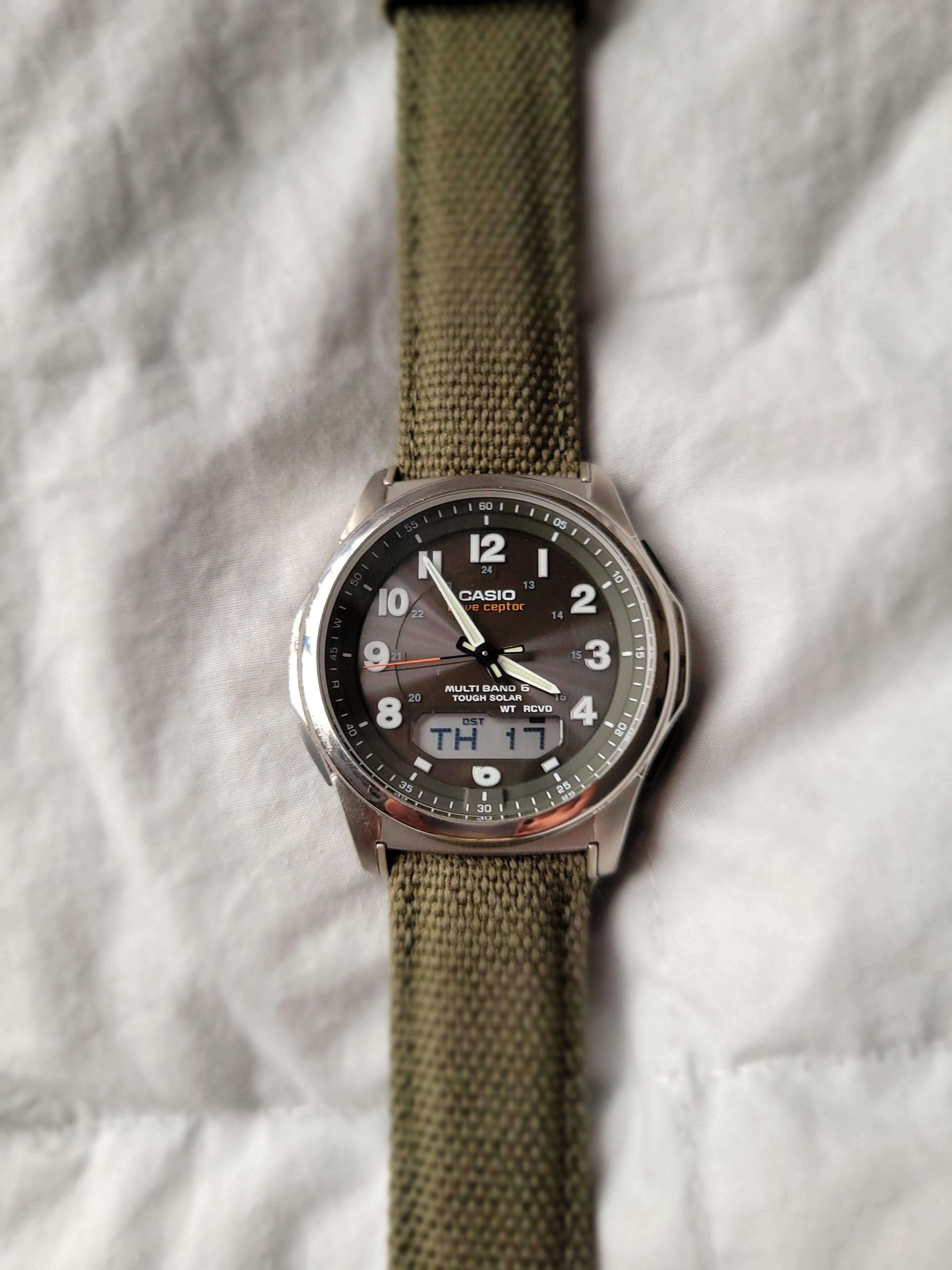 WTS] Casio Tough Solar Wave Ceptor JDM Field Watch MULTIBAND6 WVA 