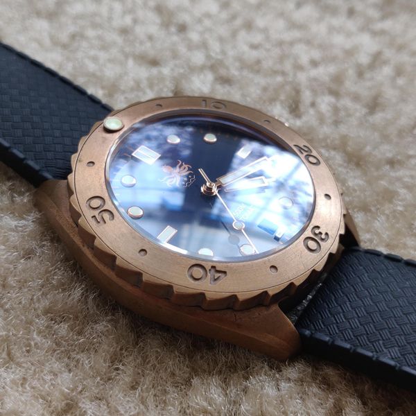 [WTS] Phoibos Eagle Ray Bronze Blue Ceramic Dial! WatchCharts