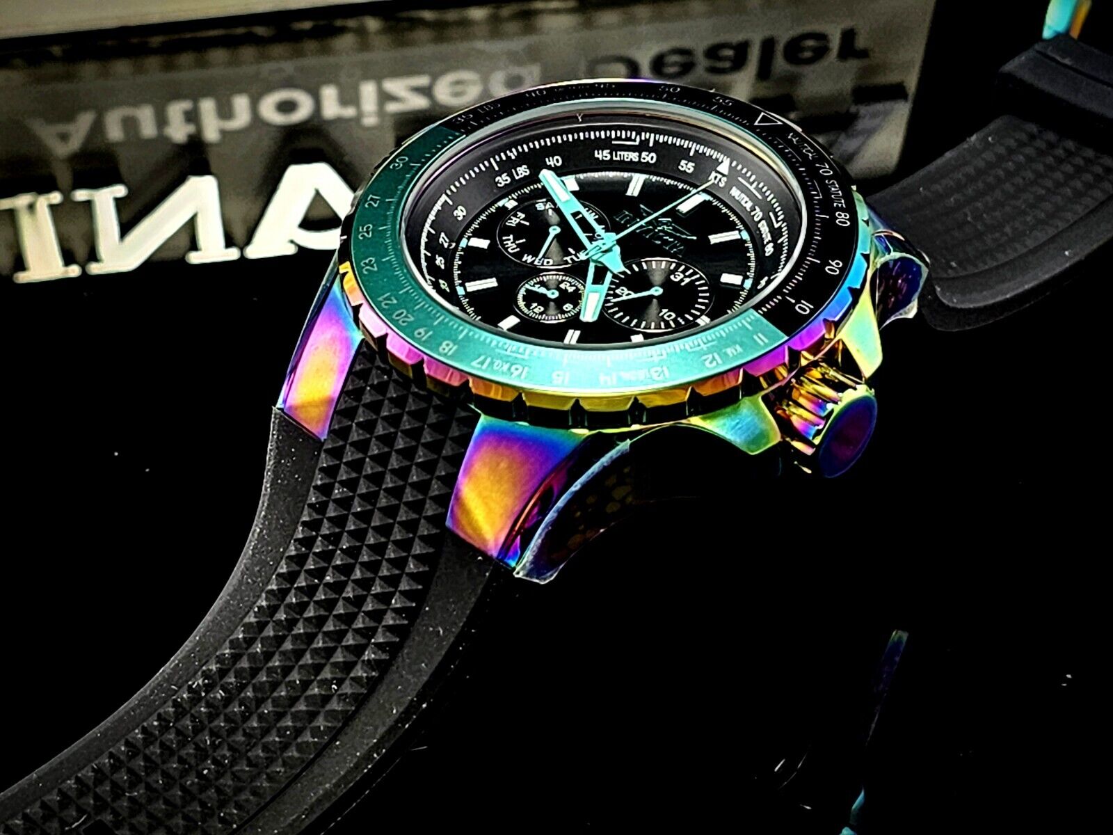 Invicta offers Men’s Iridescent Watch