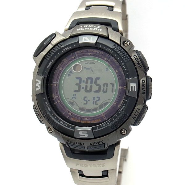 [Midoriya Pawn Shop] Casio CASIO PRO TREK PRW-1500TJ-7JF Tough Solar ...