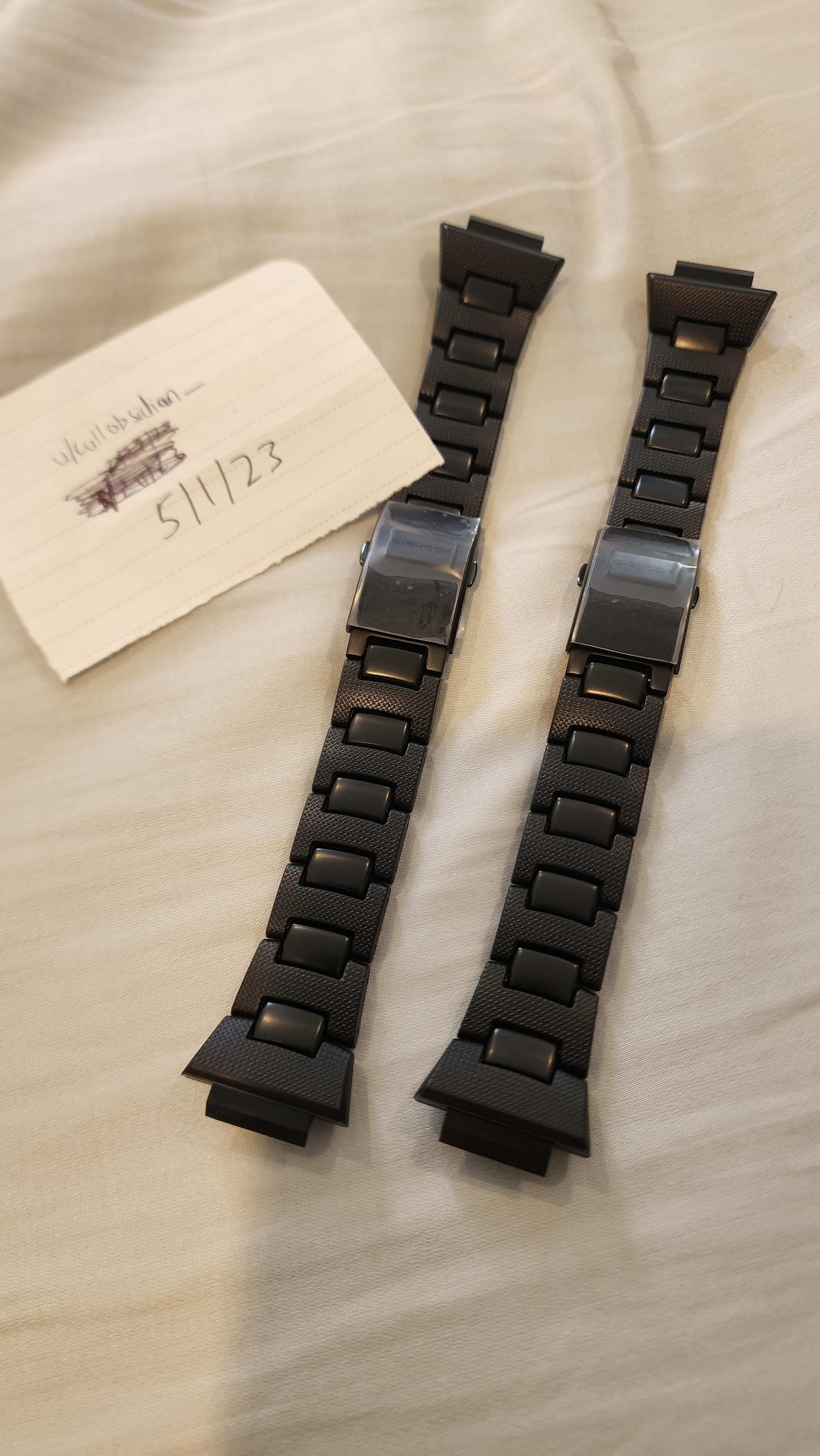 WTS Casio G Shock Square Combi bracelet Gen 1 93 ea WatchCharts Marketplace