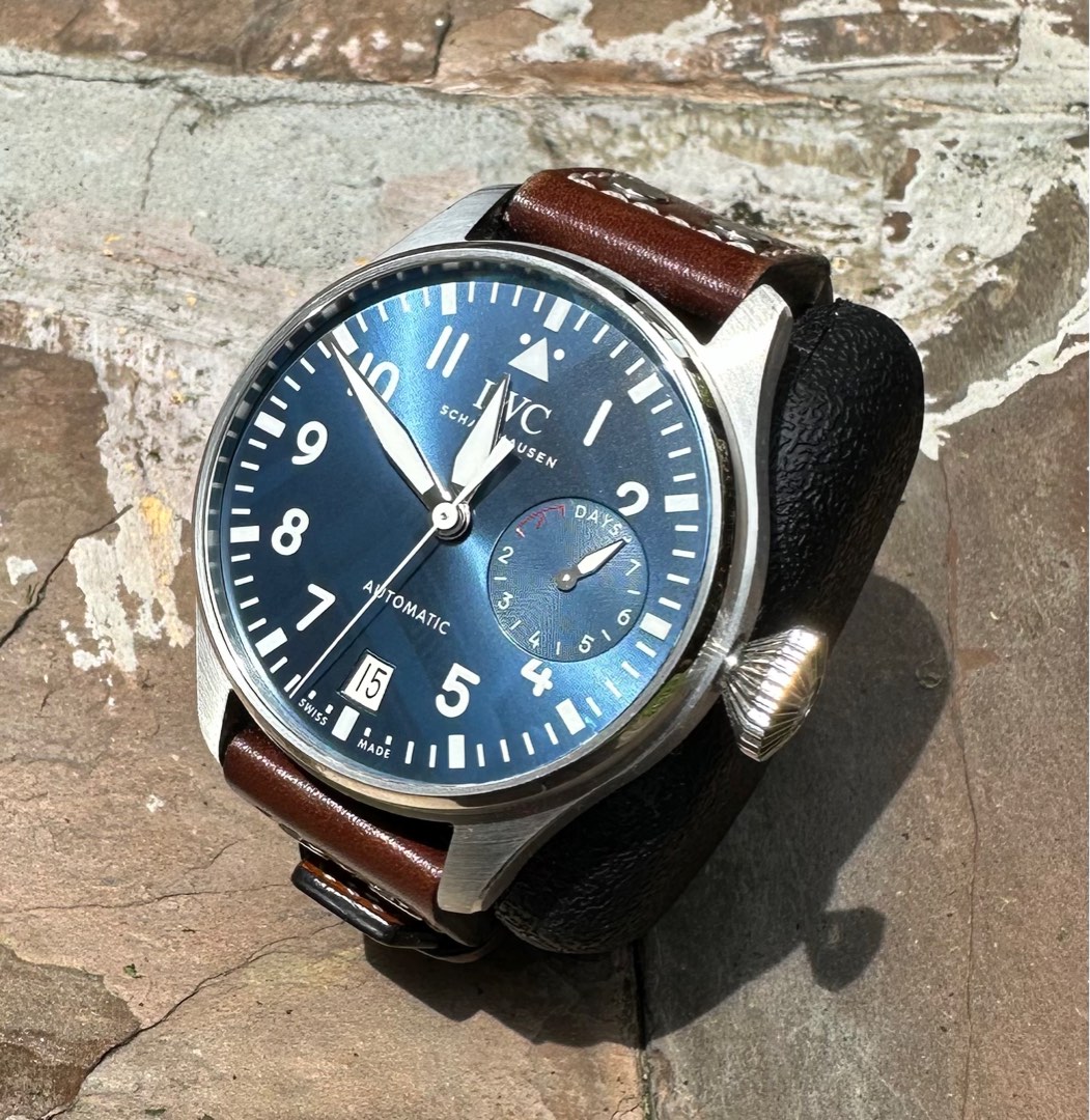 IWC Big Pilot La Petit Prince blue dial 46mm IW501002 | WatchCharts ...