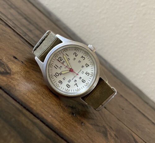 Timex vintage field army on sale watch