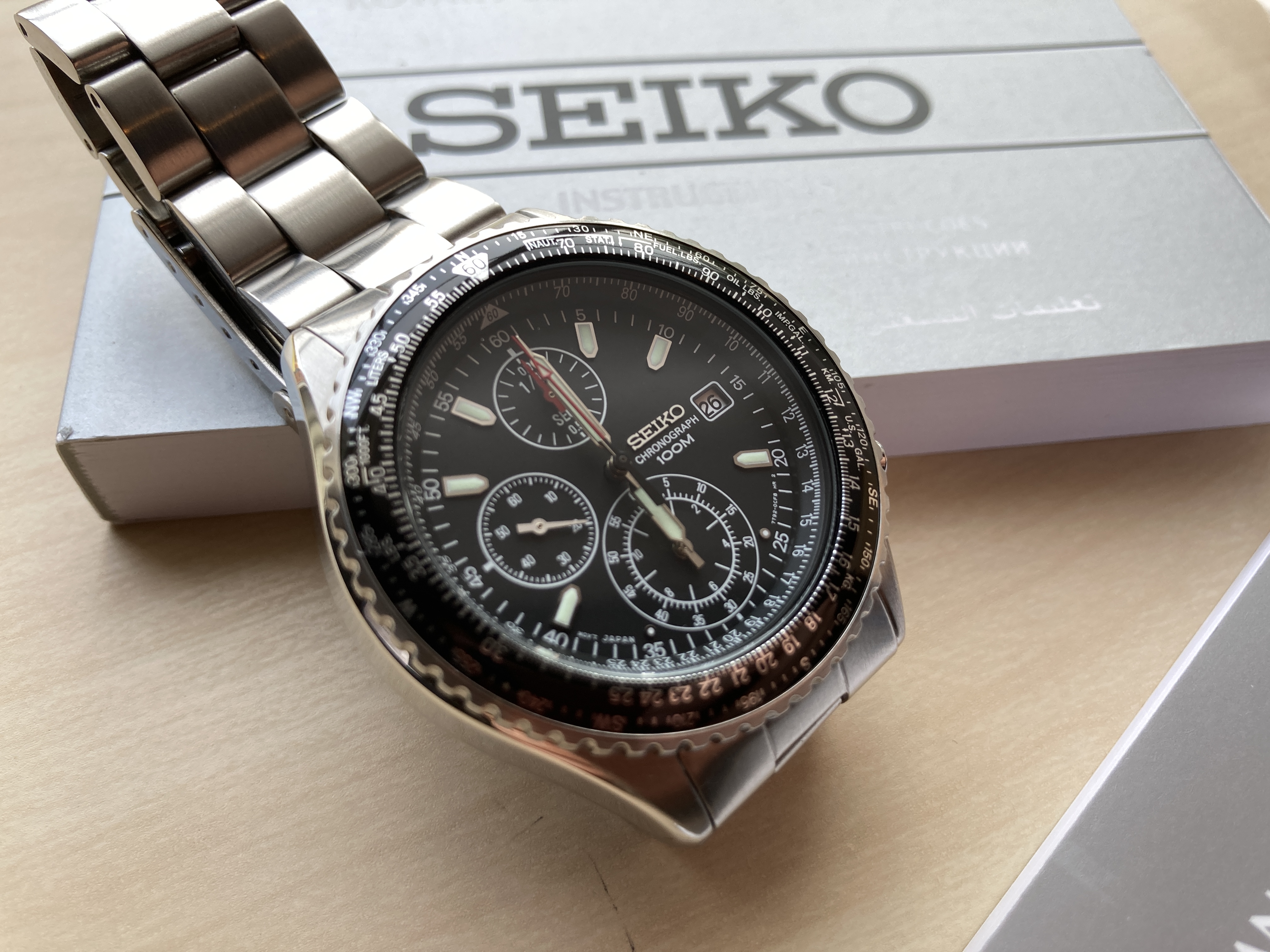 FS: Seiko Flightmaster Black SND253 - Full Kit | WatchCharts