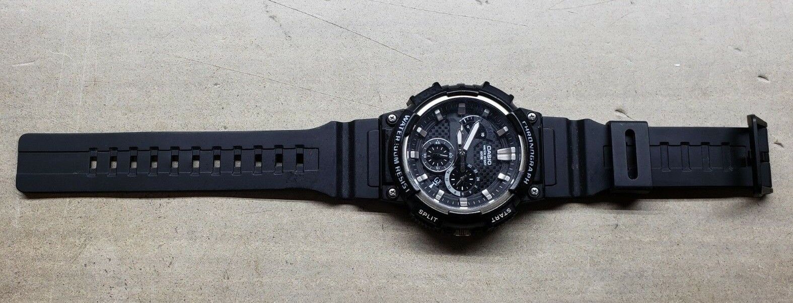 casio chronograph mcw 200h