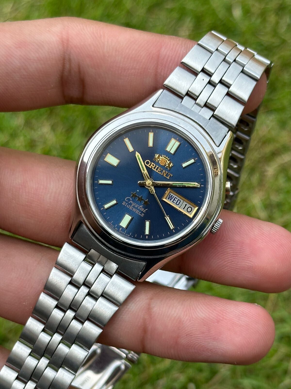 Orient hot sale crystal automatic