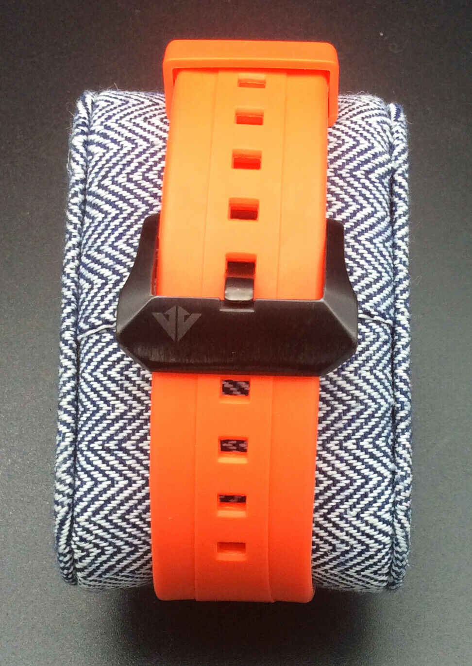 CITIZEN MENS PROMASTER DEPTH METER CHRONO ORANGE DIVERS WATCH