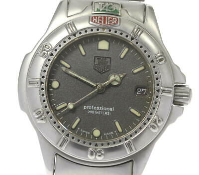 TAG HEUER Professional 200 999.213A Date gray Dial Quartz Boy s