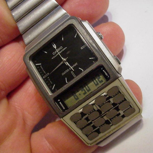 Casio ABC-30 DATABANK ILLUMINATOR 2332 Vintage Retro 90's MEN