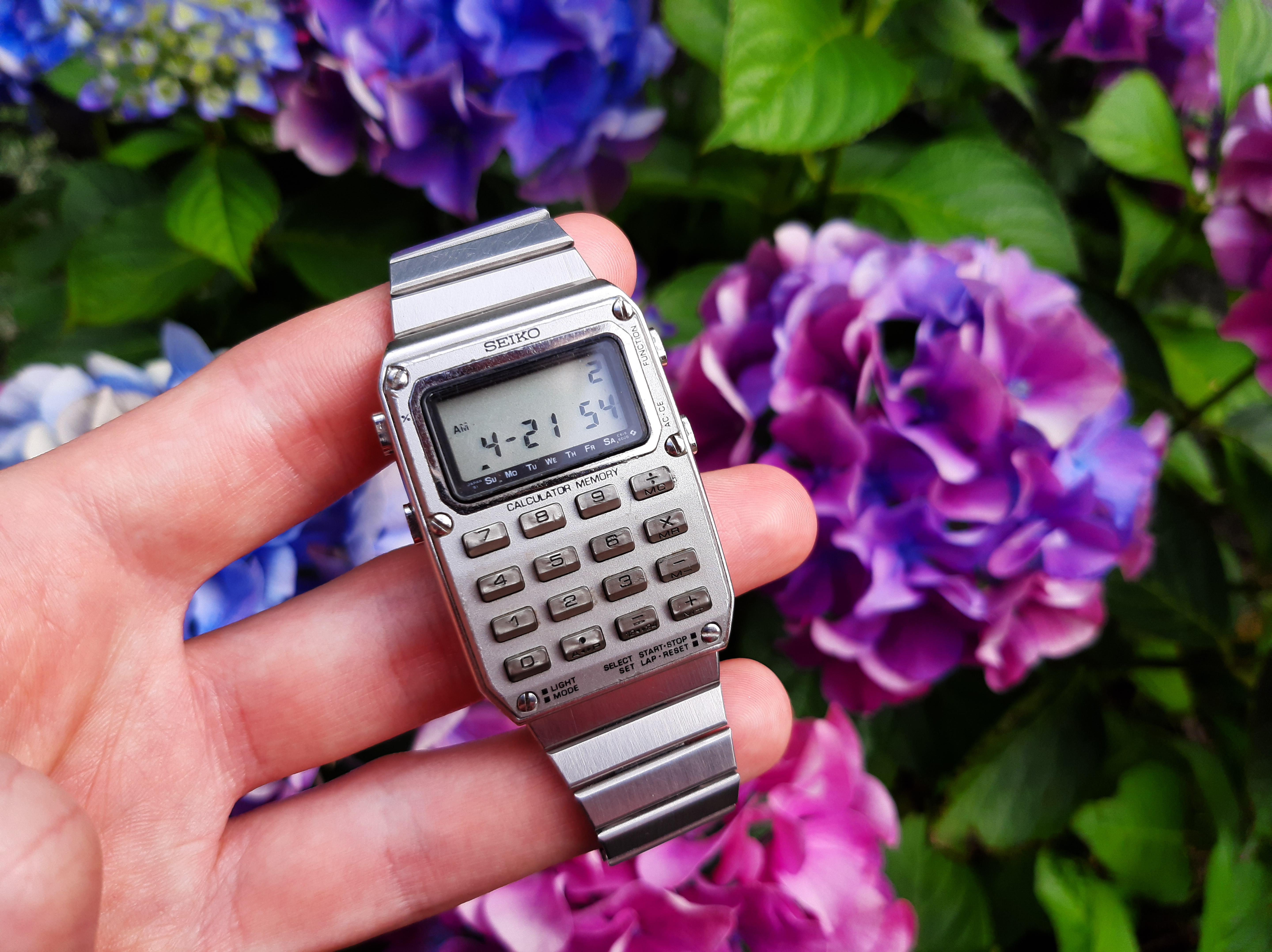 WTS] 1983 Seiko C515-5000 Vintage Calculator Watch | WatchCharts