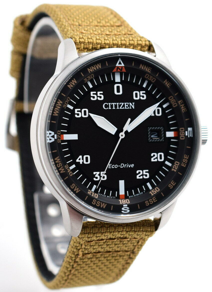 Citizen Men's BM7390-14E Eco-Drive Black Dial Watch