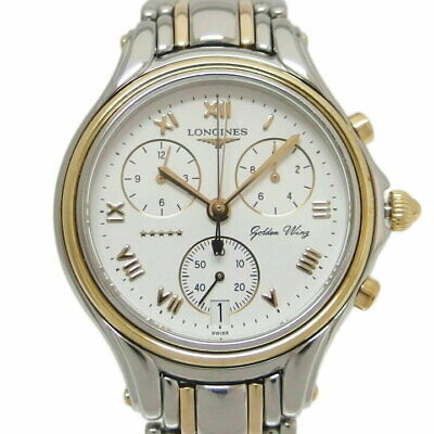 LONGINES Golden Wing Five Star Chronograph L3.610.5 white MEN S