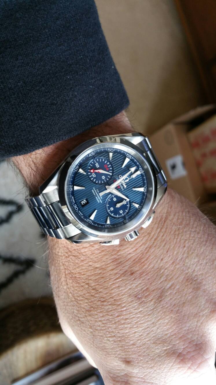 omega aqua terra gmt