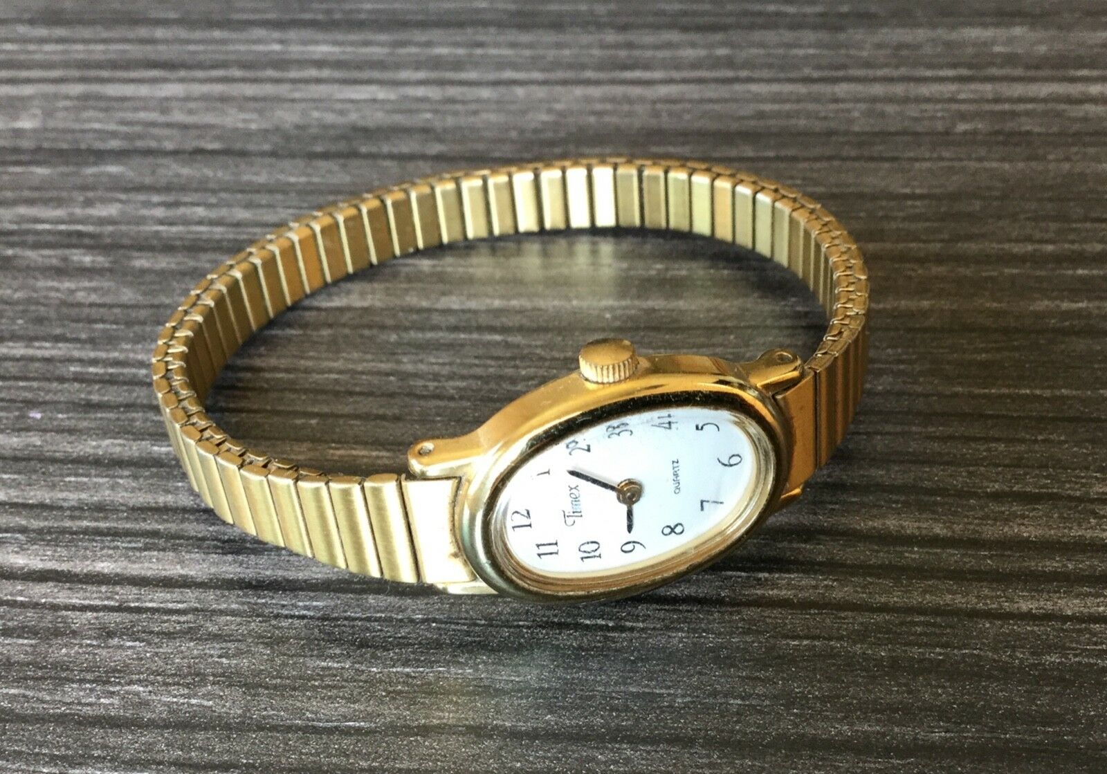 vintage gold timex ladies watch