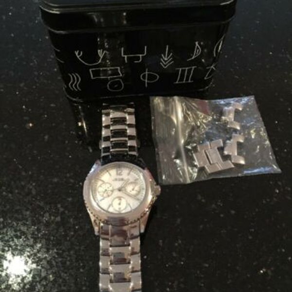 Dice Kayek Men's Watch Stainless Steel Water Resistant NEW With Box