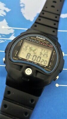 Vintage Casio TS-100 (815) Thermometer World Time Digital Watch