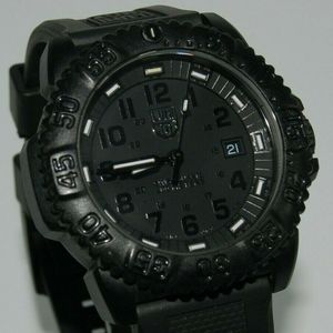 Luminox Navy Seal Dive Colormark Blackout Series 3050 3950 Watch Watchcharts