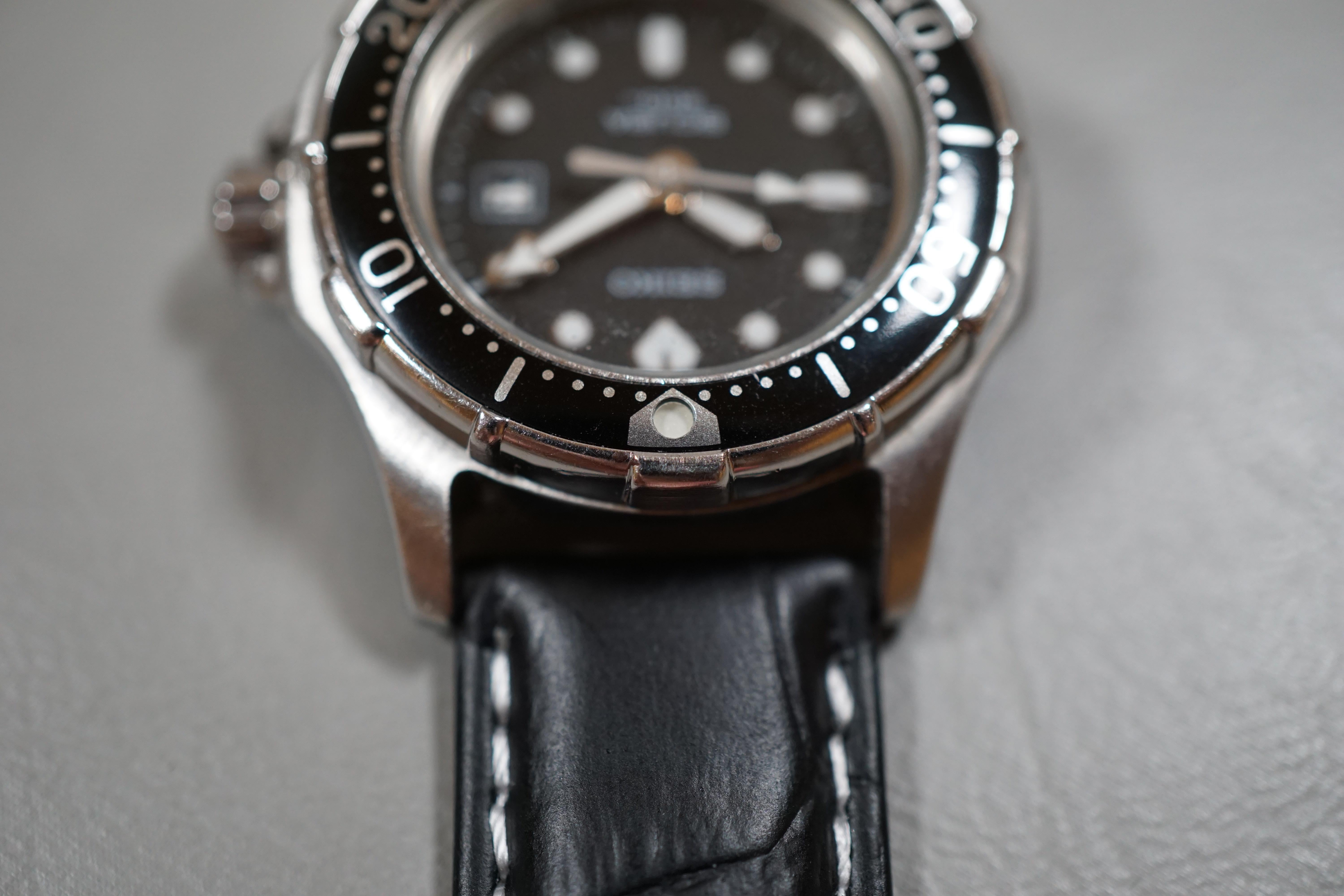 WTS] Vintage 1991 Seiko 7N85-001A Black Dial Scuba 200M Diver