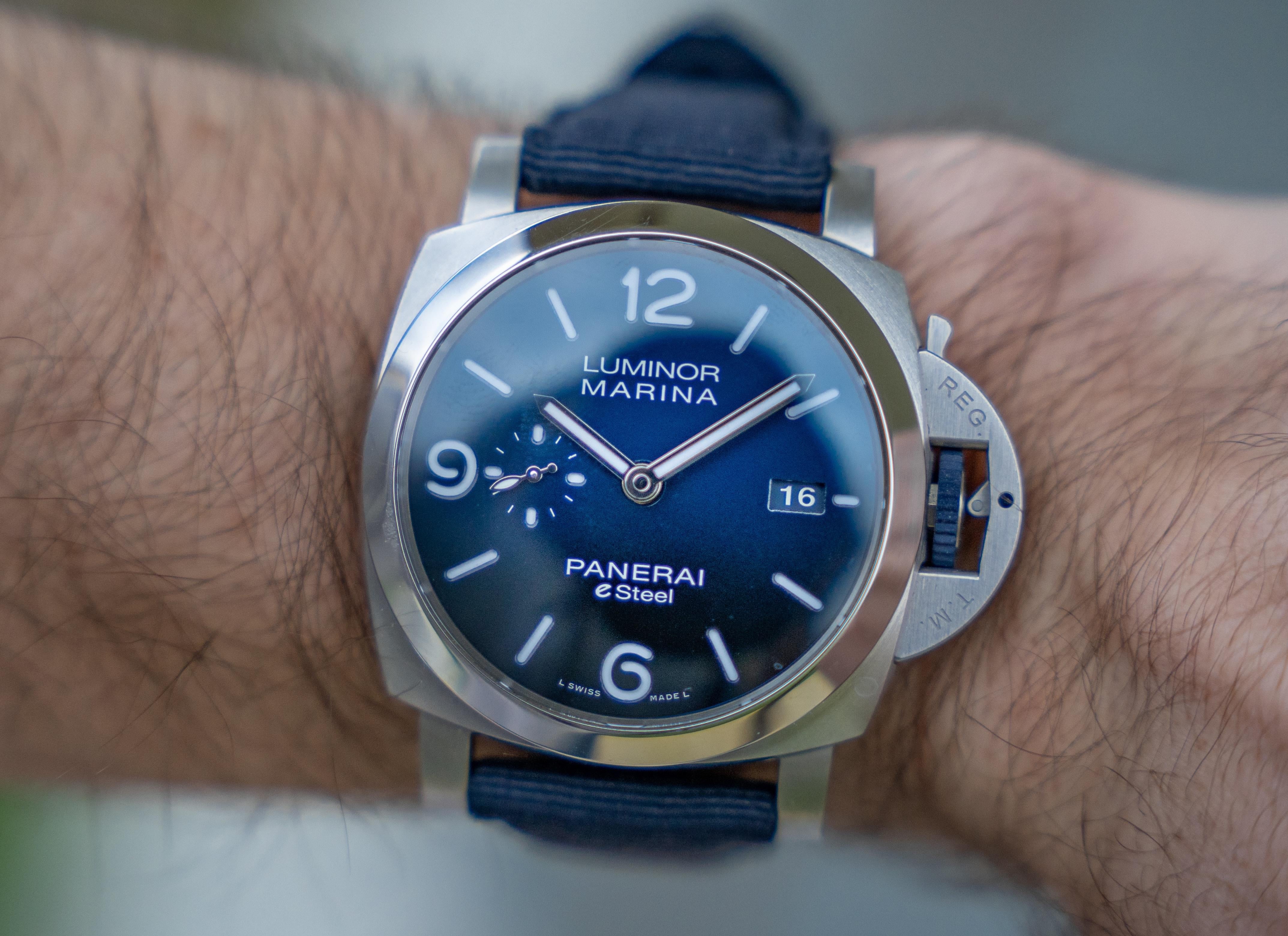 WTS Panerai PAM01157 Sunburst Blue 6 550 WatchCharts Marketplace