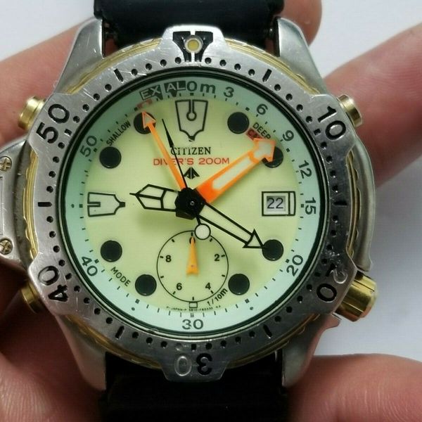 CITIZEN PROMASTER AQUALAND 5812-F80014 DIVERS VINTAGE WATCH RARE ...