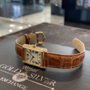 Cartier Tank Louis 18K Yellow Gold Ladies Watch, W1529856