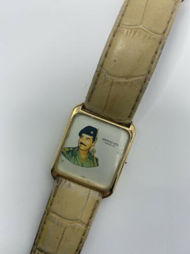 Vintage Rare Raymond Weil Saddam Hussein Watch WatchCharts