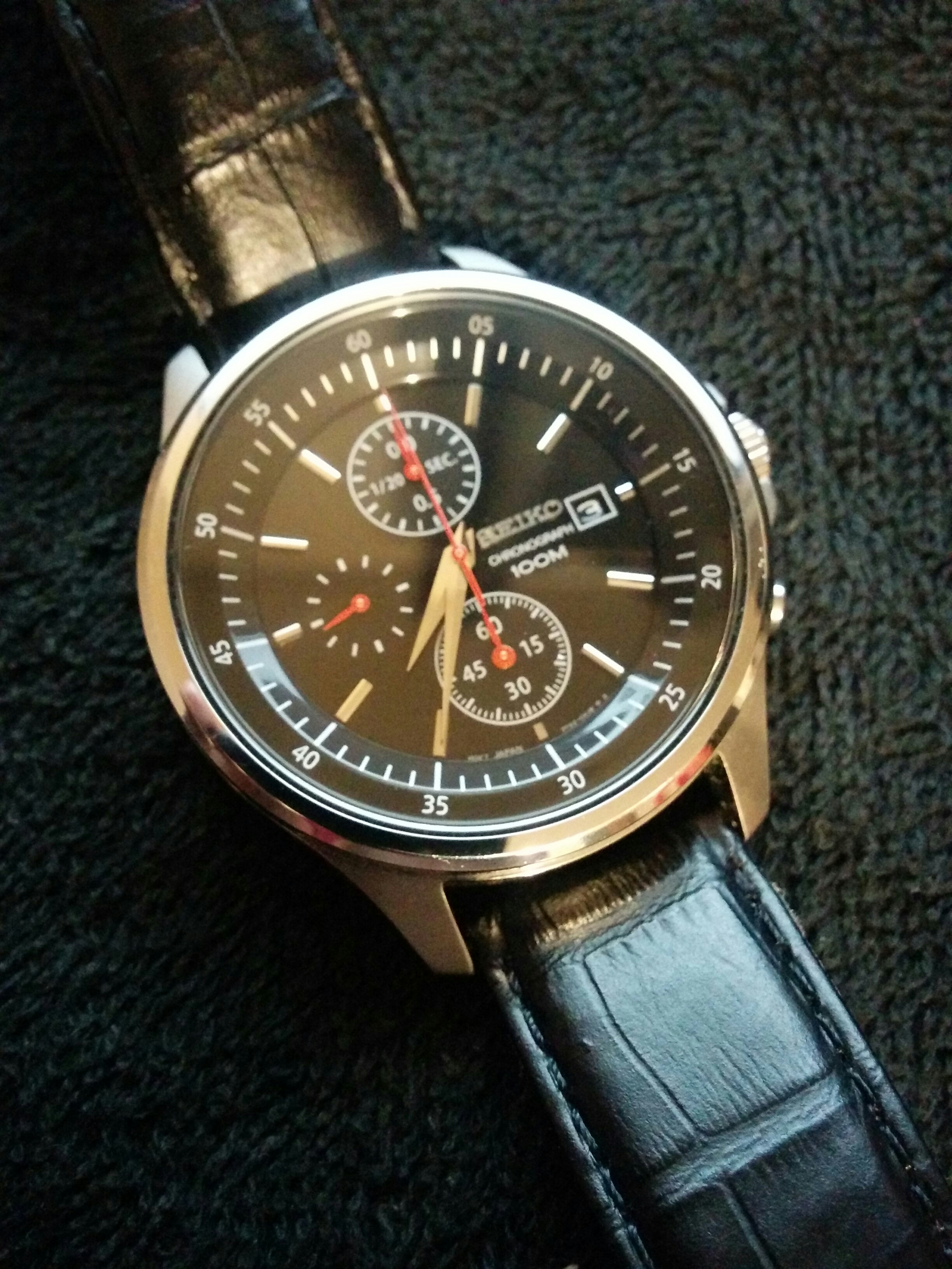 seiko split second chronograph