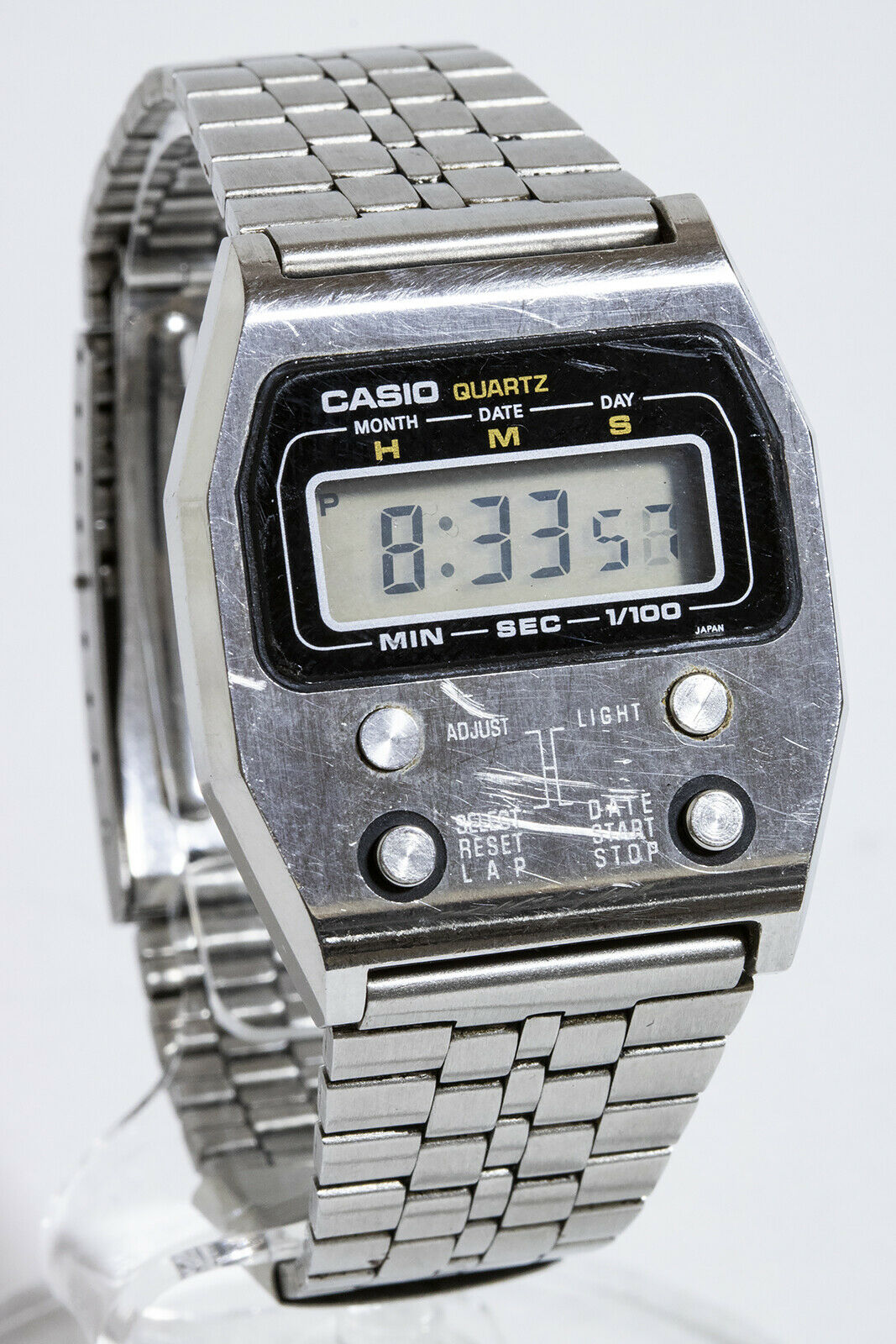 CASIO】78年 CASIOTRON 52QS-14 完動品【電池新品】 - 腕時計(デジタル)