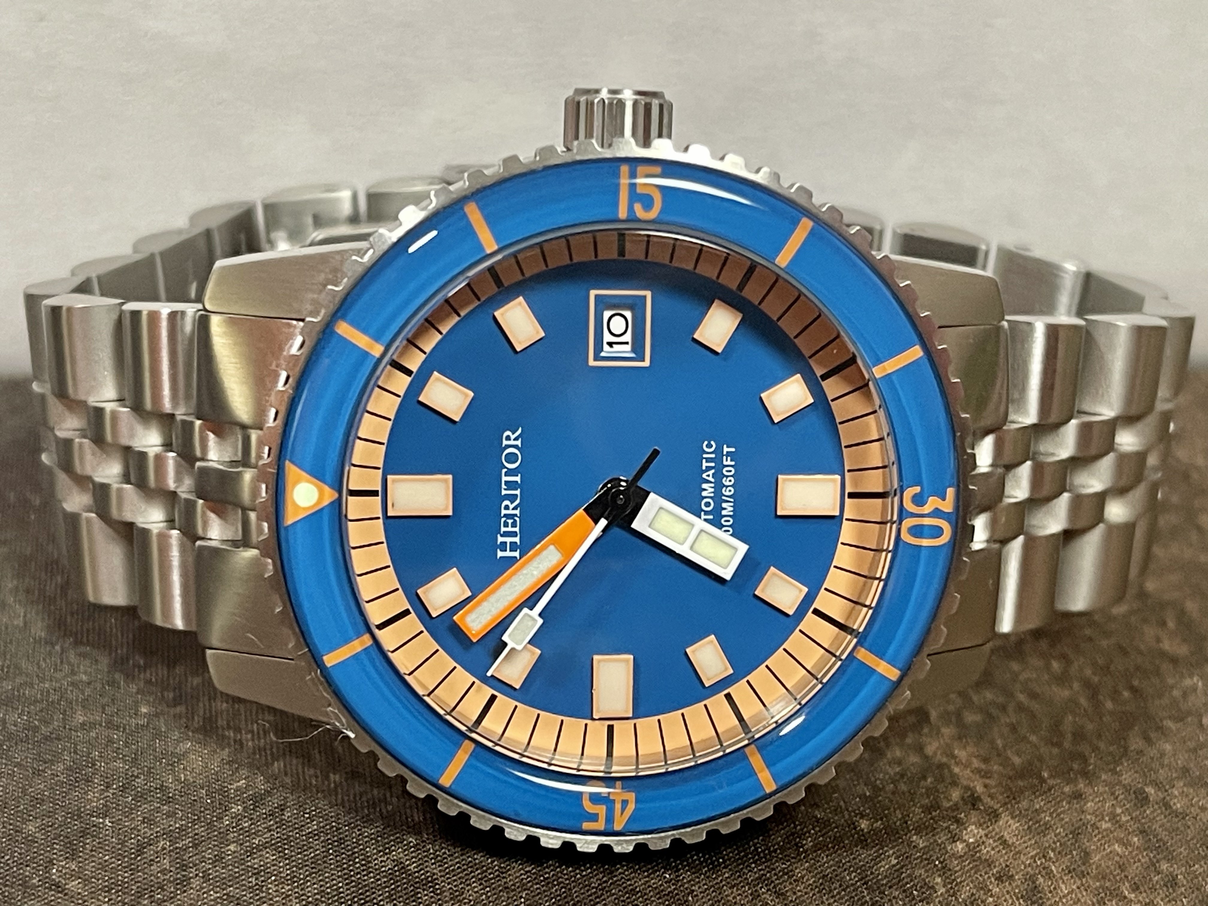 Heritor edgard pro discount diver automatic watches