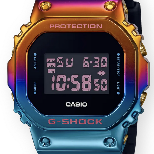 Casio G-Shock Shanghai Night Rainbow Bezel GM5600SN-1 Limited Edition ...
