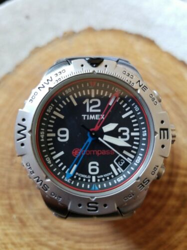 timex expedition stainless steel