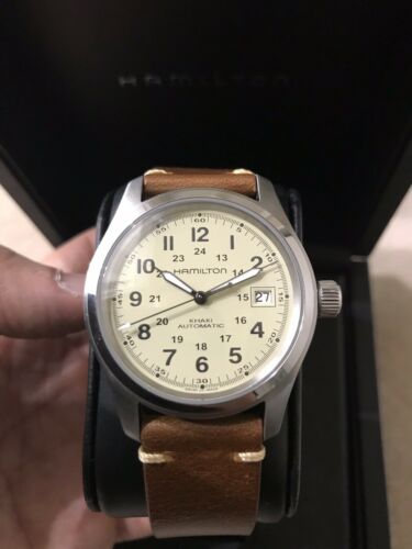 Khaki Field Automatic Watch Black Dial Hamilton Watch H70455533 Hamilton Watch