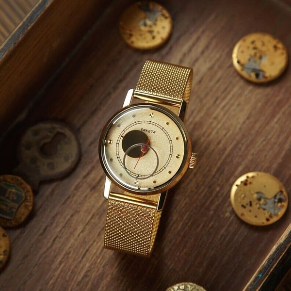 Movimiento Mecánico Soviético Raketa STAKHANOV, Reloj Mecánico Vintage - Foto 2