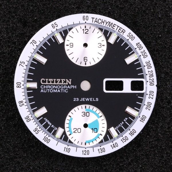 Cadran Et Aiguilles De Rechange Pour Montre Citizen - Référence 67-9038 - Reconditionné