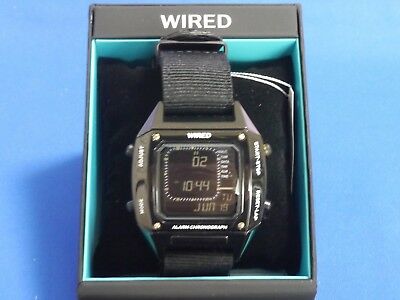 Seiko WIRED SOLIDITY AGAM404 Digital Display Men's Watch From