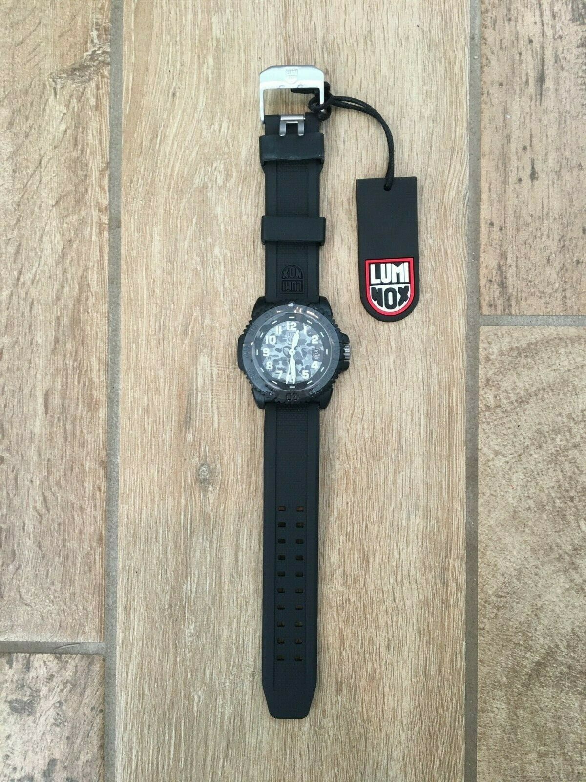 Rare Luminox x Stussy x Bape Collab Watch A BATHING APE Gray
