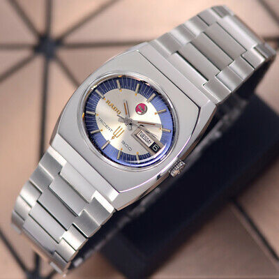 VINTAGE RADO TRIDENT 300 AUTOMATIC 25 JEWELS DAY&DATE ANALOG DRESS