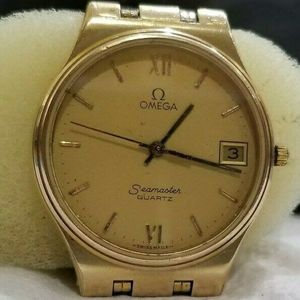 omega seamaster quartz vintage price