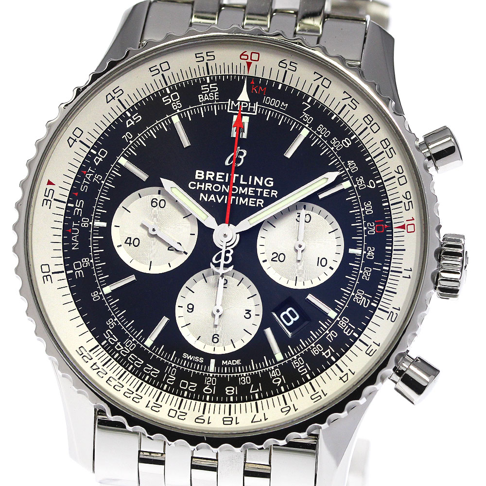 Good Product With Box And Warranty Card Breitling Breitling Navitimer Chronograph Date