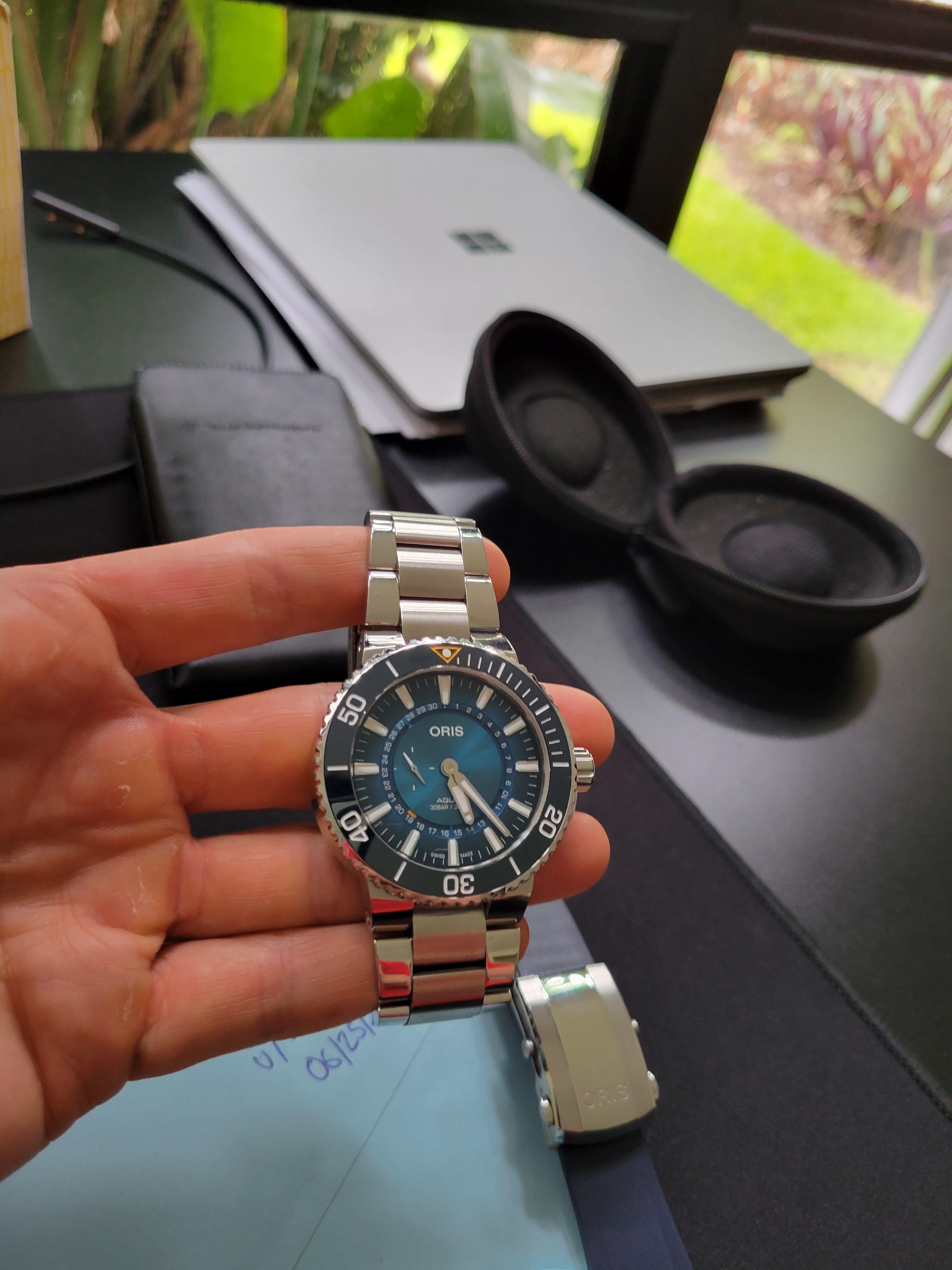 WTS Oris Aquis Great Barrier Reef III Limited Edition